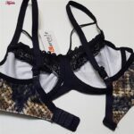 ست شورت و سوتین زنانه کارنا رز مدل فنردار پوست ماری هارنس کد 4875-2047-1 رنگ قهوه ای