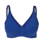 سوتین شیردهی لین مدل بدون فنر کد 4680-509 رنگ آبی