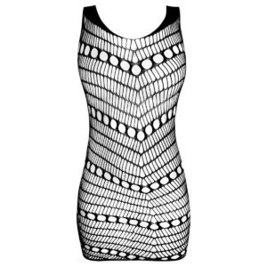 لباس خواب زنانه ماییلدا مدل فانتزی فیشنت کد 4855-86068 رنگ مشکی