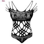 لباس خواب زنانه ماییلدا مدل فیشنت کد 4855-7039 رنگ مشکی