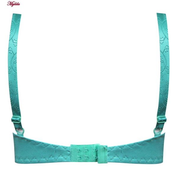 سوتین زنانه ماییلدا مدل فنردار گیپور گلدار هارنس کد 4889