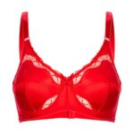 سوتین زنانه لین مدل فنردار کد 4680-602 رنگ قرمز