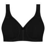 سوتین زنانه اما مدل بدون فنر کد 4929-3022 رنگ مشکی