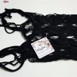 لباس خواب زنانه ماییلدا مدل فیشنت کد 4855-8575 رنگ مشکی