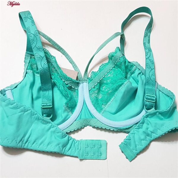 سوتین زنانه ماییلدا مدل فنردار گیپور گلدار هارنس کد 4889