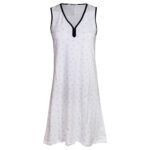 پیراهن زنانه کوزا مدل پنبه ای موسیقی کد 9225 رنگ مشکی