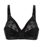 سوتین زنانه لین مدل فنردار کد 4680-427 رنگ مشکی