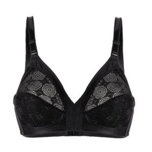 سوتین زنانه لین مدل فنردار کد 4680-427 رنگ مشکی