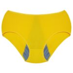 شورتکس زنانه ماییلدا مدل دولایه کد 4920-489 رنگ زرد