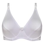 سوتین زنانه پانیذ مدل فنردار کد 22205 رنگ سفید