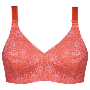 سوتین زنانه ماییلدا مدل بدون فنر کد 4779 رنگ گلبهی