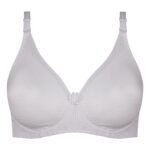 سوتین زنانه پانیذ مدل فنردار تابستانی کد 66305 رنگ سفید