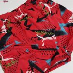 مایو مردانه مدل جیبدار کد 4931 رنگ قرمز