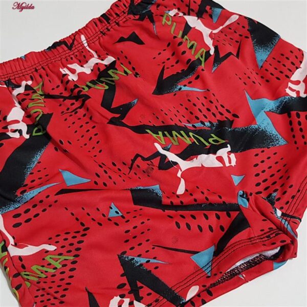 مایو مردانه مدل جیبدار کد 4931 رنگ قرمز