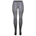 جوراب شلواری زنانه ماییلدا مدل فیشنت توری کد 4842-830 رنگ مشکی