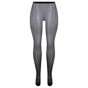 جوراب شلواری زنانه ماییلدا مدل فیشنت توری کد 4842-830 رنگ مشکی