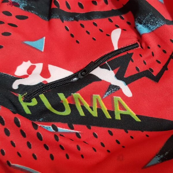 مایو مردانه مدل جیبدار کد 4931 رنگ قرمز