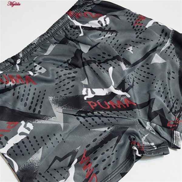 مایو مردانه مدل جیبدار کد 4931 رنگ خاکستری تیره