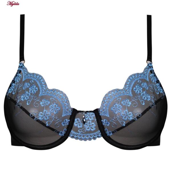 ست شورت و سوتین زنانه فیتن فرخ زادی مدل فنردار گیپور کد 4952-3 رنگ مشکی