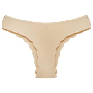 شورت زنانه هانا مدل لیزری کد 4978 رنگ کرم