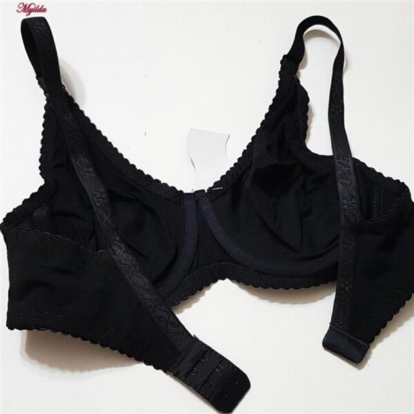 سوتین زنانه پانیذ مدل فنردار کد 66386 رنگ مشکی