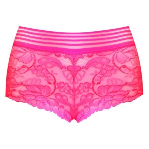 شورت زنانه ماییلدا مدل گیپور کد 4983-2216 رنگ صورتی