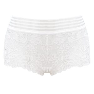 شورت زنانه ماییلدا مدل گیپور کد 4983-2216 رنگ سفید