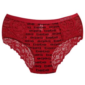 شورت زنانه به به مدل اسلیپ گیپوری کد 4985 رنگ قرمز