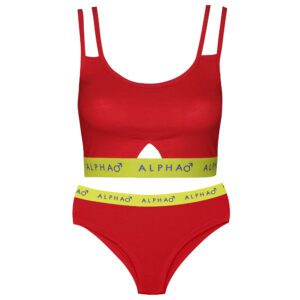 ست شورت و نیم تنه زنانه کوزا مدل My9142-4 رنگ قرمز