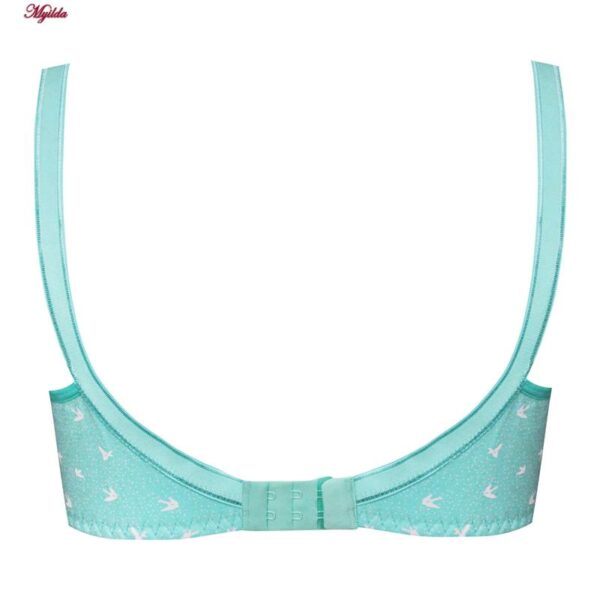 ست شورت و سوتین زنانه پانیذ مدل فنردار 9046 رنگ آبی آسمانی