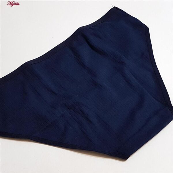 شورت زنانه دانزا مدل کرکره ای کد 5017 رنگ سرمه ای