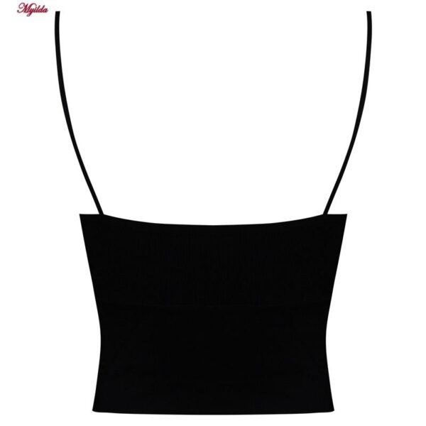 ست نیم تنه و شورت ورزشی زنانه ماییلدا مدل سیملس کد 4965 رنگ مشکی