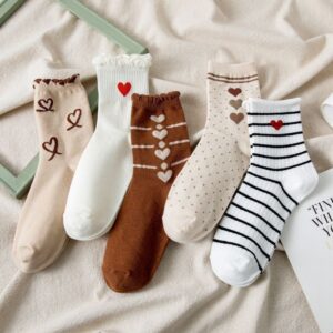 جوراب ساقدار قلبی n-1110