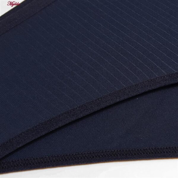 شورت زنانه دانزا مدل کرکره ای کد 5017 رنگ سرمه ای