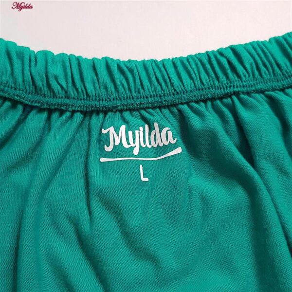 شورت مردانه ماییلدا مدل پنبه ای کد 4702 رنگ سبزآبی