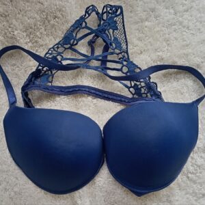 دکلته زنانه سرمه ای کد R683