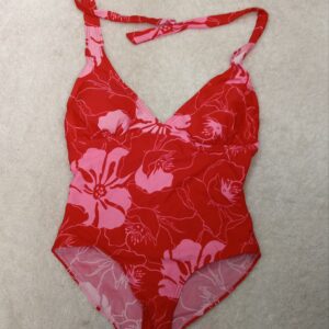 مایو زنانه قرمز ساحلی کد R688