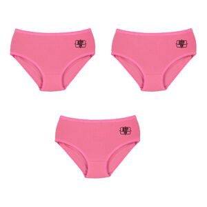 شورت زنانه برهان تن پوش مدل 22-03 رنگ صورتی بسته 3 عددی