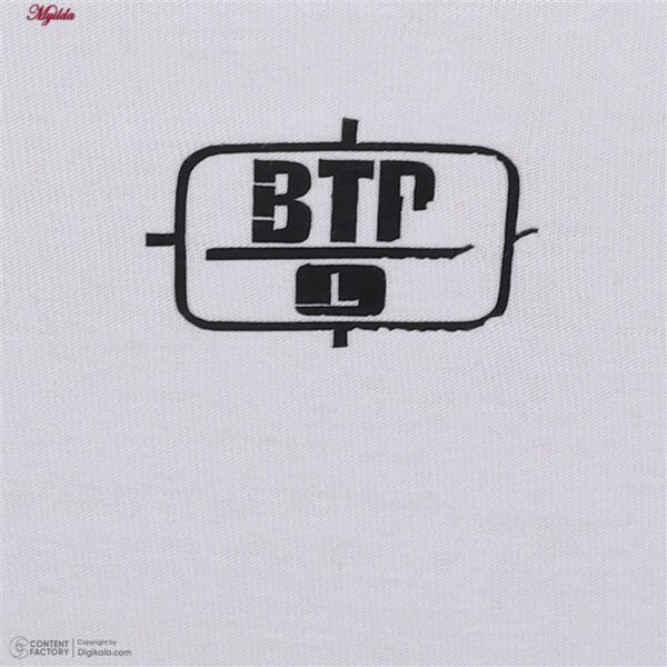 تاپ زنانه برهان تن پوش مدل بندی رنگ سفید