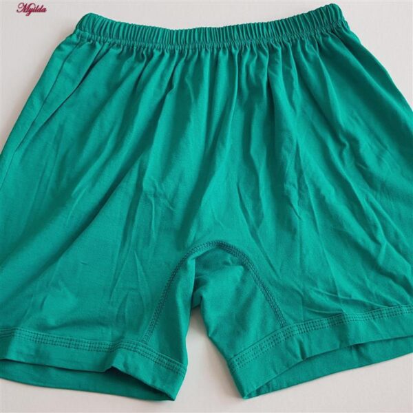 شورت مردانه ماییلدا مدل پنبه ای کد 4702 رنگ سبزآبی