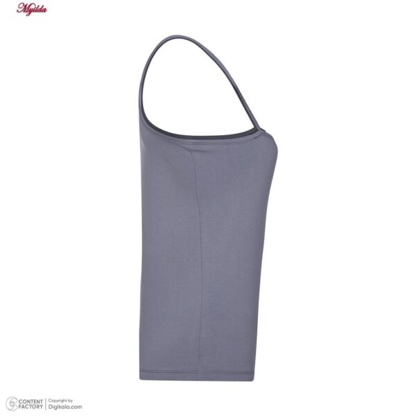 تاپ زنانه برهان تن پوش مدل بندی 18-1 رنگ طوسی