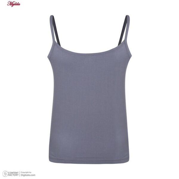 تاپ زنانه برهان تن پوش مدل بندی 18-1 رنگ طوسی