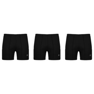 شورت پادار مردانه برهان تن پوش مدل 17-04 بسته 3 عددی رنگ مشکی
