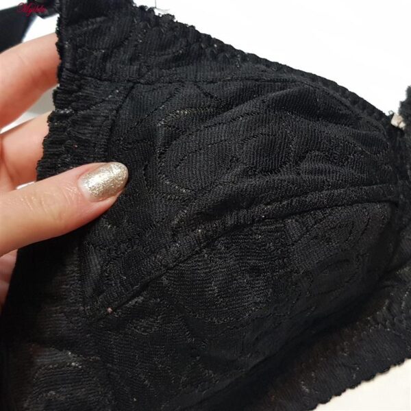 سوتین زنانه ماییلدا مدل بدون فنر کد 5053 رنگ مشکی