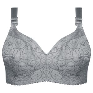 سوتین زنانه ماییلدا مدل بدون فنر کد 5053 رنگ طوسی