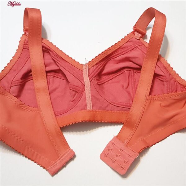 سوتین زنانه ماییلدا مدل بدون فنر کد 5053 رنگ گلبهی