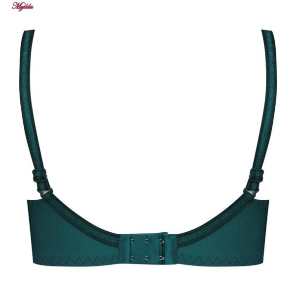 سوتین زنانه پانیذ مدل فنردار کد 66370-07 رنگ کله غازی