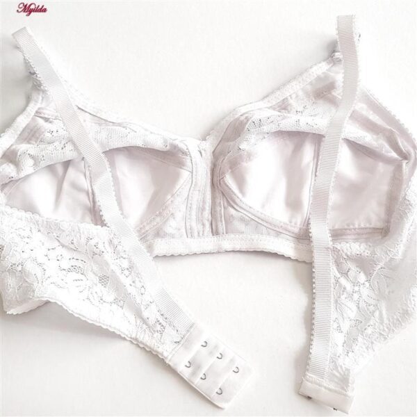 سوتین زنانه پانیذ مدل بدون فنر کد 66506 رنگ سفید