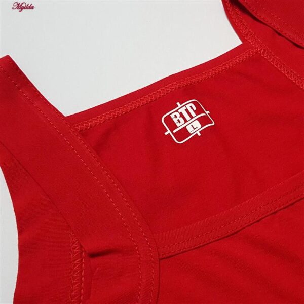 زیرپوش خشتی مردانه برهان تن پوش مدل پنبه ای کد 1011 رنگ قرمز