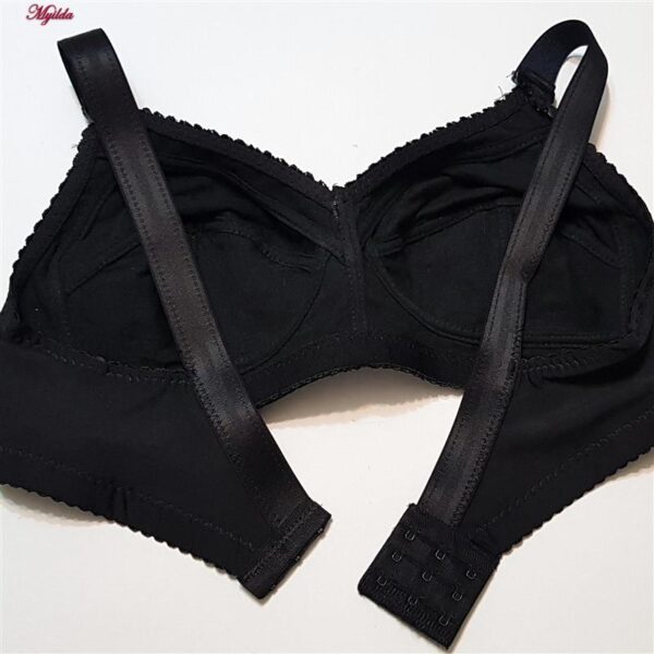 سوتین زنانه ماییلدا مدل بدون فنر کد 5053 رنگ مشکی